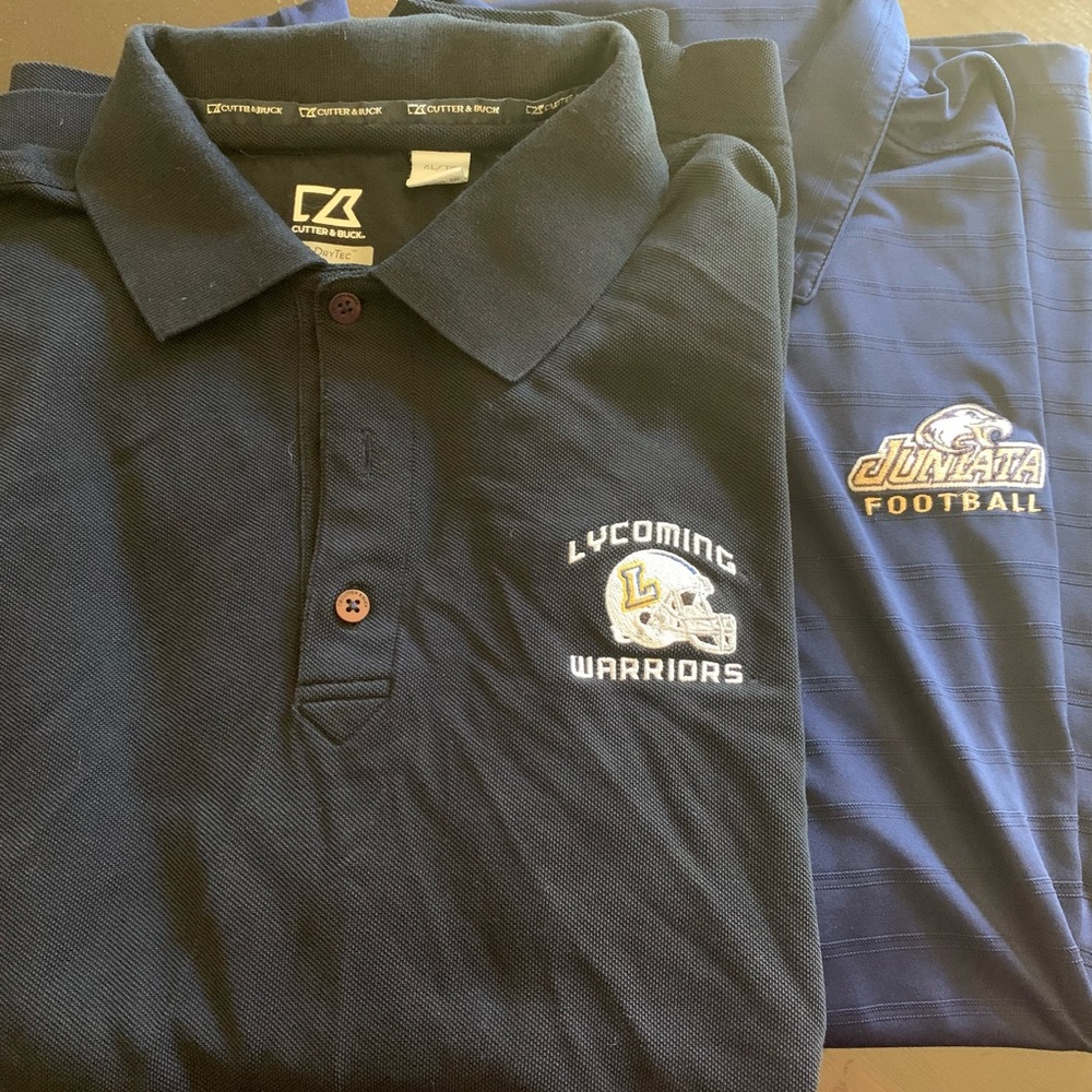 Men’s football polos